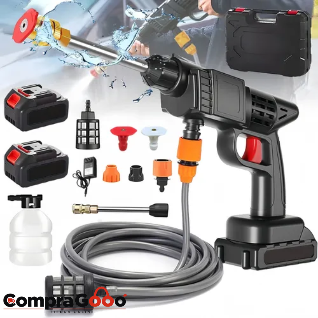 HIDROLAVADORA PORTATIL DE 2 BATERIAS 360V