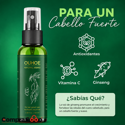 SUPER COMBO CAPILAR OUHOE 100ML+ DERMA ROLLER